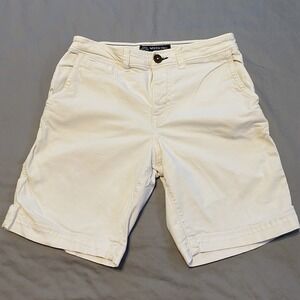 American Eagle Shorts Mens 30x9 Classic Khaki Stretch Preppy Comfort Classic